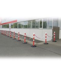 Ketten- / Warnständer Komplett-Set mit 12 Kettenständern