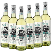 Only White Weißweincuvée 0,75 l - 6er Karton