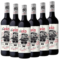 Only Red Rotweincuvée 0,75 l - 6er Karton