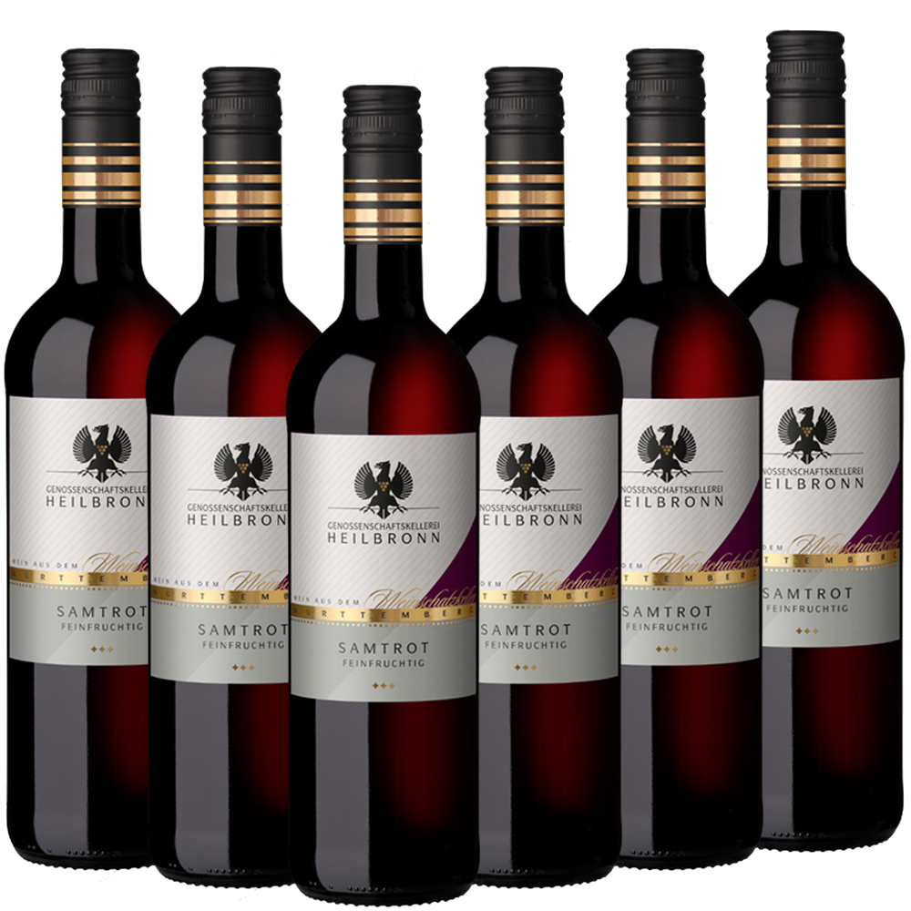 Heilbronner Samtrot Qba 0,75 l 6er Karton