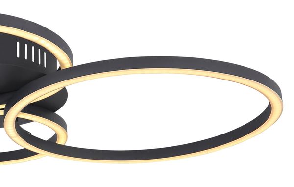 Lighting - KENDY - Deckenleuchte Metall schwarz matt, LED