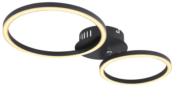 Lighting - KENDY - Deckenleuchte Metall schwarz matt, LED