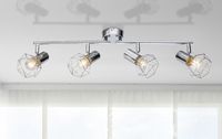Lighting - XARA I - Strahler Metall verchromt, 4x E14