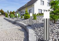 Lighting - XELOO - Außenleuchte Edelstahl, 1x E27