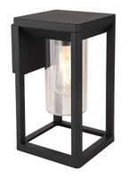 Lighting - CANDELA - Außenleuchte Aluminium Druckguss schwarz matt, 1x E27 LED