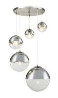 Lighting - VARUS - Hängeleuchte Metall Nickel matt, 3x E27