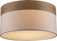 Lighting - CHIPSY - Deckenleuchte Metall Nickel matt, 3x E27