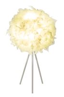 Lighting - KATUNGA - Tischleuchte Metall Nickel matt, 1x E27