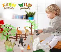 JAMARA Tierspielset Farm Animals 3,5" 20tlg.