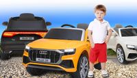 JAMARA Ride-on Audi Q8 schwarz 12V