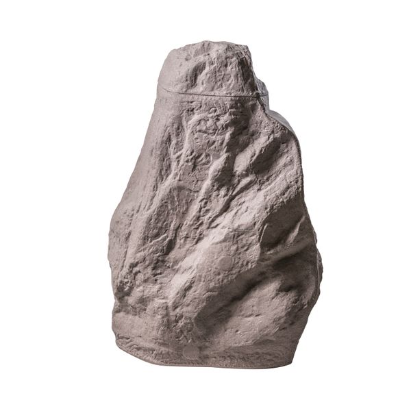 Dekor-Regenspeicher "Hinkelstein", granitrot, 230 l