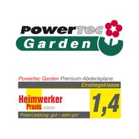 Premium-Abdeckplane, Grün - 2er-Set, 2 x 3 m / 2 x 2 m