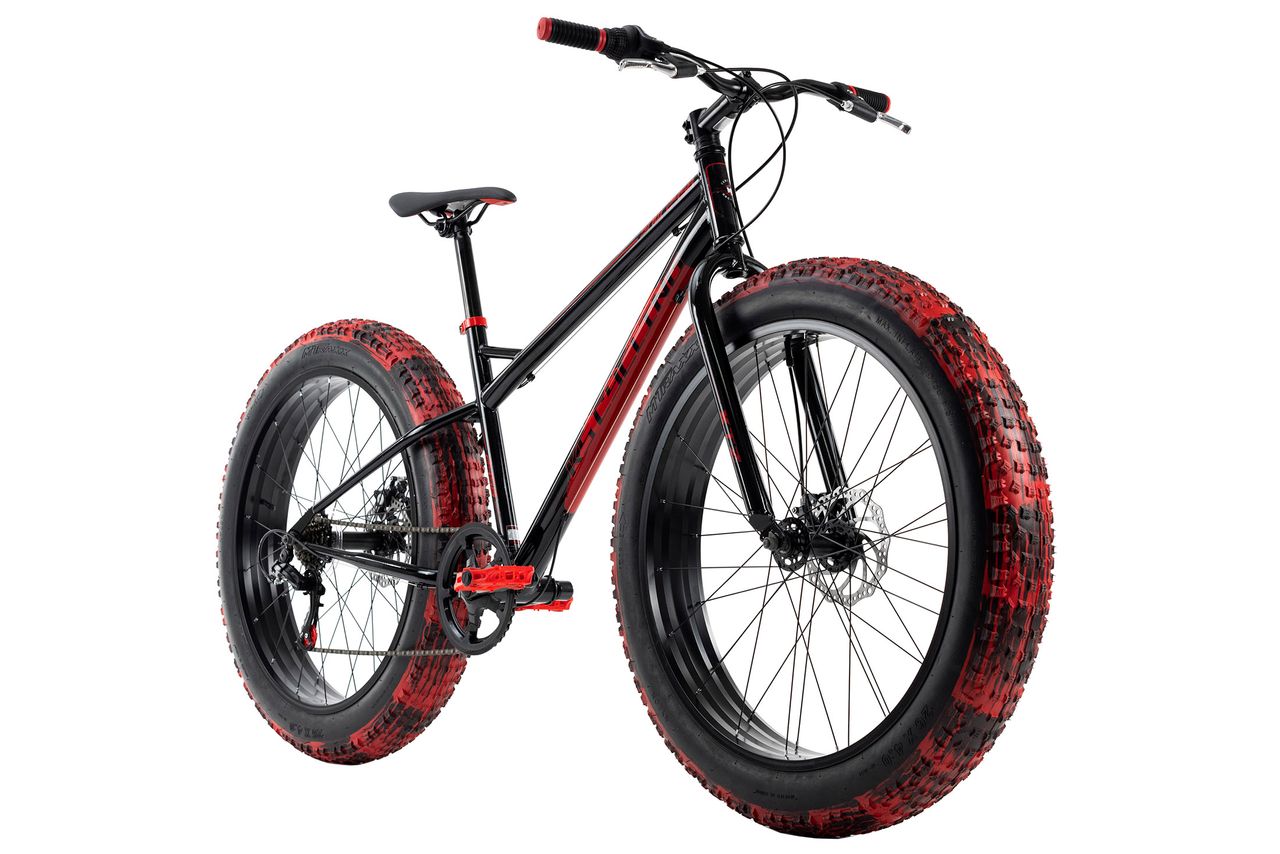 Fatbike 26'' SNW2458 schwarz-rot RH 43 cm