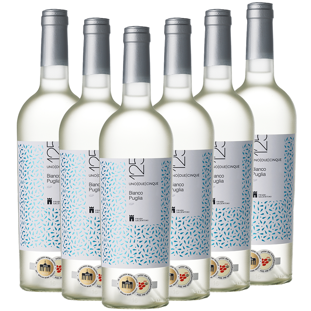 Bianco Puglia IGP, halbtrocken - 6er Karton