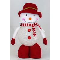 LED-Schneeballfigur - Rot, Groß