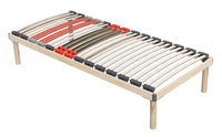 Hochwertiges Bettgestell mit Lattenrost DORADO 70 x 200 cm Massivholz Buche