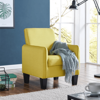 Happy Home moderner Sessel gelb