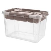 Toptex Ordnung Aufbewahrungsbox, 15,3 l - Taupe