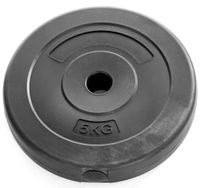 Hantelscheiben, 2x 5 kg + 2x 2,5 kg - 4er-Set