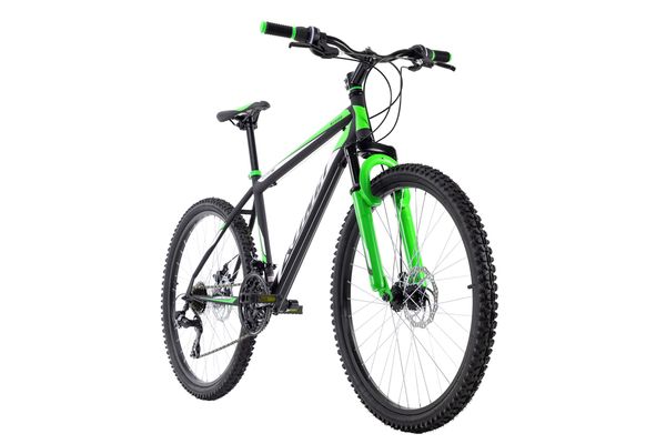 Mountainbike Hardtail 26'' Xtinct schwarz-grün RH 46 cm