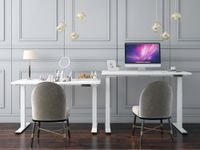 FlexiDesk DM1 höhenverstellbarer Schreibtisch Dualmotor Tischgestell