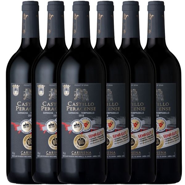 Garnacha Tempranillo Cariñena D.O. 0,75l + 33% GRATIS- 6er Karton