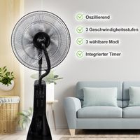 Standventilator Turmventilator Vernebler SV05 40cm, inkl. Oszillation