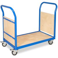 Stirnwandwagen, Schiebebügelwagen 2 Seiten geschl., LxBxH 1130x500x890 mm