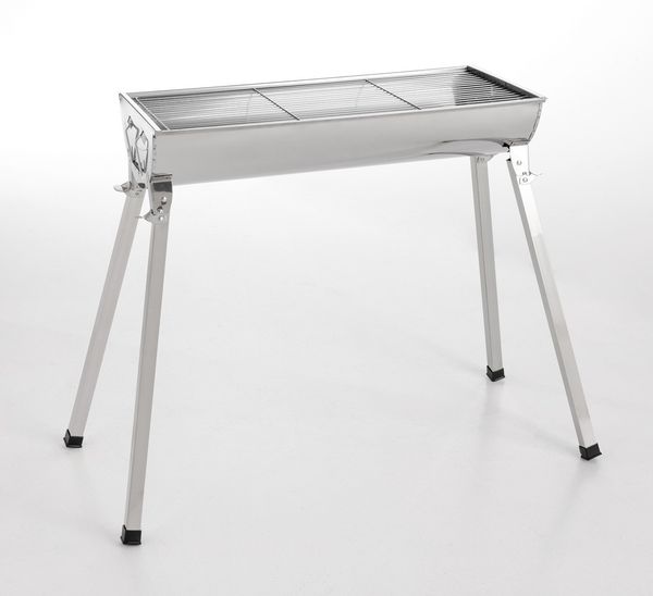 Edelstahl Klappgrill