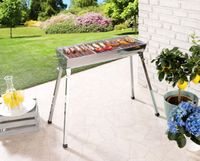 Edelstahl Klappgrill