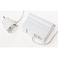 Power Electric Tischsteckdose mit Handyhalterung - 4x USB-A
