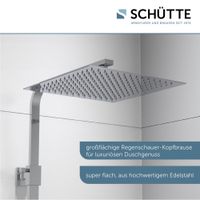 Duschset SUMBA, Duschsystem mit Thermostatarmatur Chrom