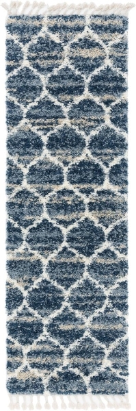 Teppich "Top Shag" Läufer Blau CA10107