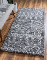 Teppich "Temara Shag" Läufer Grau CA10327