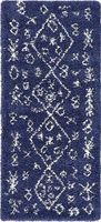 Teppich "Temara Shag" Läufer Marineblau CA10312
