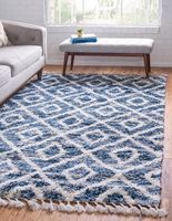 Teppich "Top Shag" Rechteckig Blau CA10120
