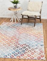 Teppich "Coloured" Rechteckig Mehrfarbig CA10419