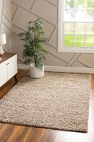 Teppich "Shaggy Shag" Rechteckig Braungrau CA10547