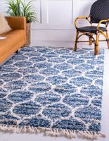 Teppich "Top Shag" Rechteckig Blau CA10103