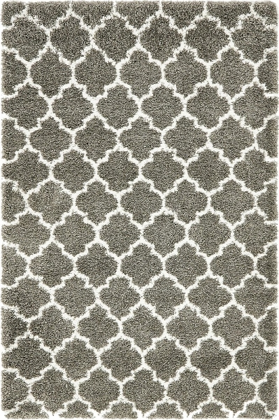 Teppich "Temara Shag" Rechteckig Grau CA10375