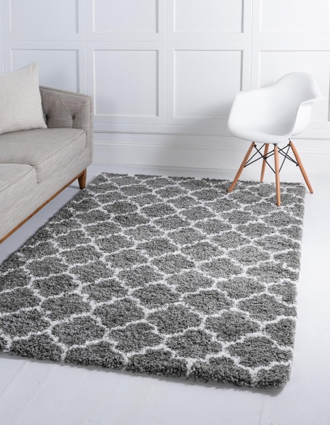 Teppich "Temara Shag" Rechteckig Grau CA10375