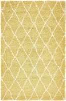 Teppich "Temara Shag" Rechteckig Gelb CA10370