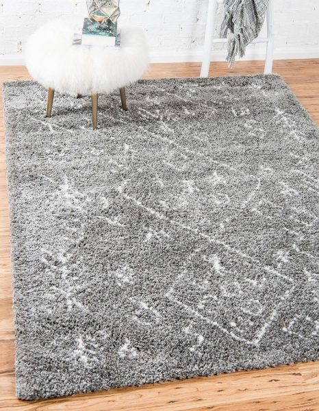 Teppich "Temara Shag" Rechteckig Grau CA10310