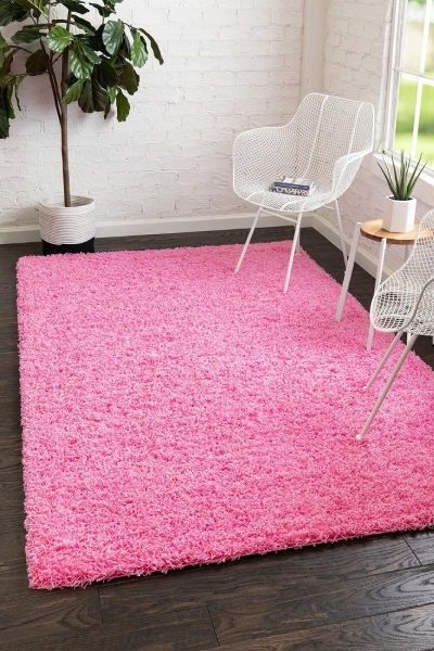 Teppich "Shaggy Shag" Rechteckig Pink CA10553