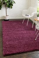 Teppich "Shaggy Shag" Rechteckig Aubergine Lila CA10532