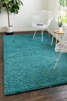 Teppich "Shaggy Shag" Rechteckig Türkis CA10474