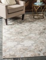 Teppich "Outdoor Cloud Crosses" Rechteckig Elfenb. CA10242