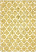 Teppich "Temara Shag" Rechteckig Gelb CA10389
