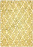 Teppich "Temara Shag" Rechteckig Gelb CA10369