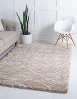 Teppich "Temara Shag" Rechteckig Braun CA10334